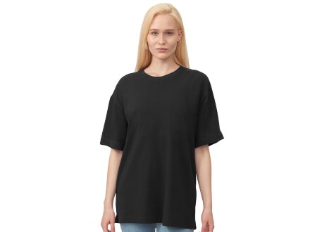 Футболка оверсайз Vienna унисекс , черный