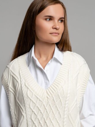 Жилет оверсайз на заказ Tricksy Terra Grand, акрил Жилет оверсайз на заказ Tricksy Terra Grand, акрил