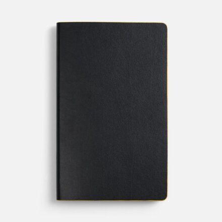 Ежедневник Trait, недатированный, черный с желтым Ежедневник Trait, недатированный, черный с желтым