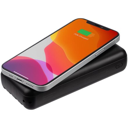 Внешний аккумулятор Omni XL 20000 мАч, черный Внешний аккумулятор Omni XL 20000 мАч, черный