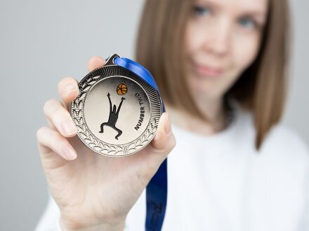 Медаль Regalia, большая, серебристая Медаль Regalia, большая, серебристая