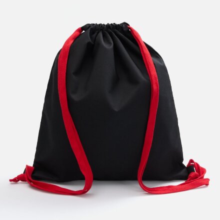 Рюкзак B3, черный с красными лямками Рюкзак B3, черный с красными лямками