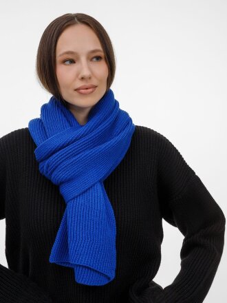 Шарф Nobilis Mono, ярко-синий Шарф Nobilis Mono, ярко-синий