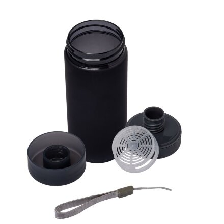 Бутылка для воды Simple, черная Бутылка для воды Simple, черная