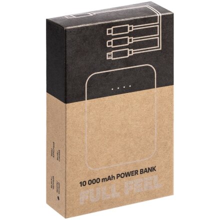 Внешний аккумулятор Uniscend Full Feel Type-C, 10000 мАч, белый Внешний аккумулятор Uniscend Full Feel Type-C, 10000 мАч, белый