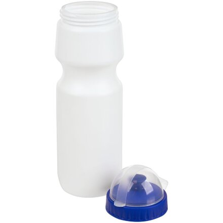 Бутылка для велосипеда Bikescape, белая с синим Бутылка для велосипеда Bikescape, белая с синим