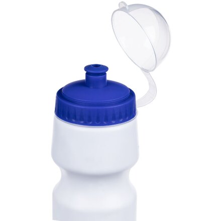 Бутылка для велосипеда Bikescape, белая с синим Бутылка для велосипеда Bikescape, белая с синим