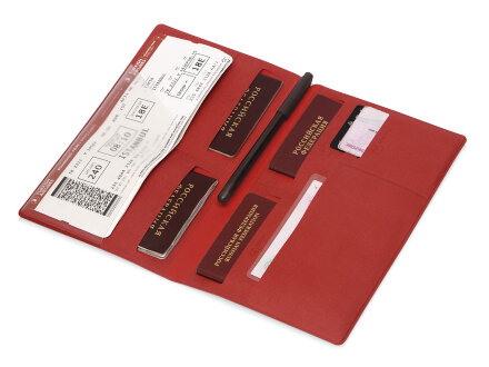 Семейный органайзер для путешествия Favor, красный Семейный органайзер для путешествия Favor, красный