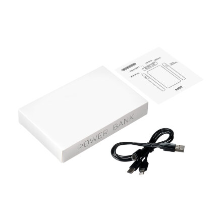 Внешний аккумулятор с подсветкой Ancor 5000 mAh, красный