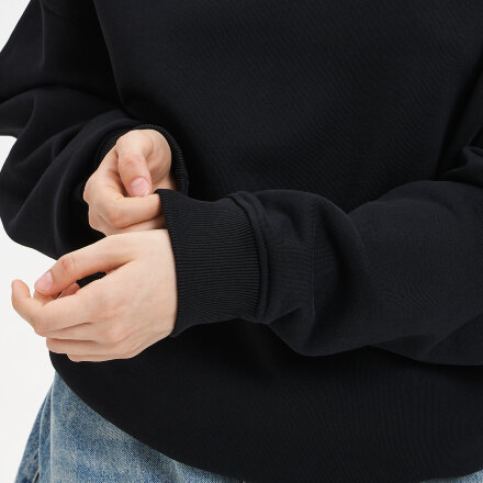 Худи оверсайз унисекс FUSION, черный, размер XL/2XL