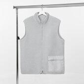 Жилет унисекс Oblako, светло-серый Жилет унисекс Oblako, светло-серый