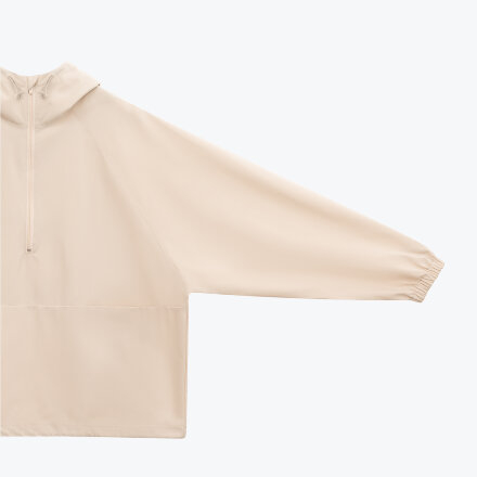 Ветровка (анорак) оверсайз унисекс RISSMAN, бежевая, размер XL/XXL Ветровка (анорак) оверсайз унисекс RISSMAN, бежевая, размер XL/XXL