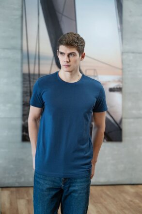 Футболка мужская American U, белая Футболка мужская American U, белая