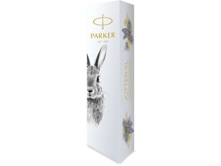 Шариковая ручка Parker Jotter XL LIMITED EDITION 2023 (символ года) в подарочной упаковке, цвет: Black, стержень: Mblue Шариковая ручка Parker Jotter XL LIMITED EDITION 2023 (символ года) в подарочной упаковке, цвет: Black, стержень: Mblue