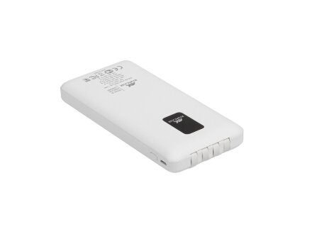 RIVACASE VA2210 (10000 мАч) внешний аккумулятор с дисплеем и встроенными кабелями, белый, 12/48 RIVACASE VA2210 (10000 мАч) внешний аккумулятор с дисплеем и встроенными кабелями, белый, 12/48