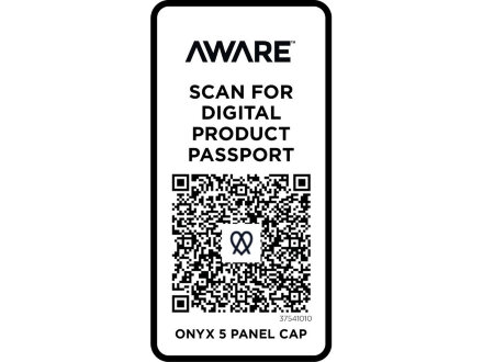 Onyx с 5 панелями Aware™ кепка из переработанных материалов - Белый
