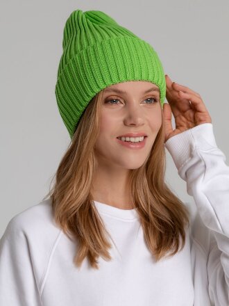 Шапка Yong, светло-зеленая (салатовая) Шапка Yong, светло-зеленая (салатовая)