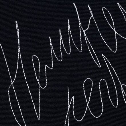 Холщовая сумка с вышивкой «Нелинейная регрессия», черная Холщовая сумка с вышивкой «Нелинейная регрессия», черная