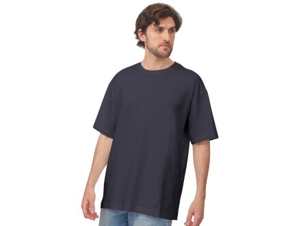 Футболка оверсайз Vienna унисекс , темно-синий