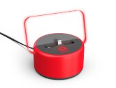 Док-станция 3-в-1 iLO Dock с подсветкой, красный Док-станция 3-в-1 iLO Dock с подсветкой, красный