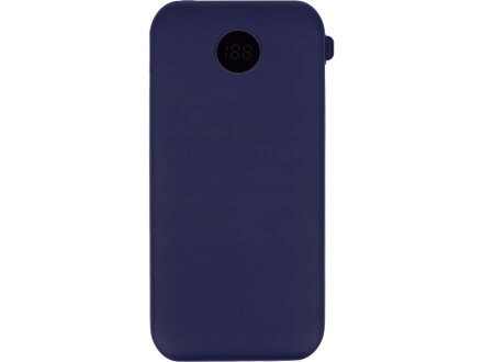 Внешний беспроводной аккумулятор с подсветкой лого Astro, 10000 mAh, темно-синий Внешний беспроводной аккумулятор с подсветкой лого Astro, 10000 mAh, темно-синий