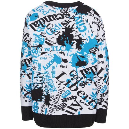 Свитер оверсайз на заказ Tricksy Net, акрил Свитер оверсайз на заказ Tricksy Net, акрил