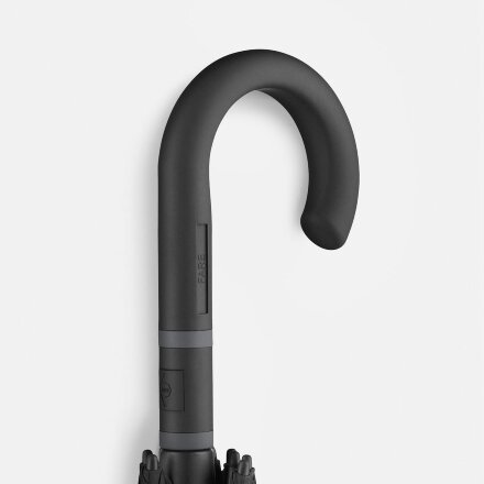 Зонт-трость с цветными спицами Color Style, серый Зонт-трость с цветными спицами Color Style, серый