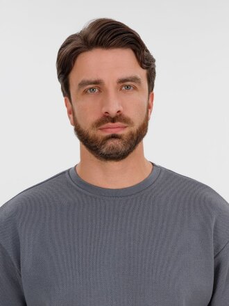 Джемпер с коротким рукавом Siluetti Volumica, серый Джемпер с коротким рукавом Siluetti Volumica, серый