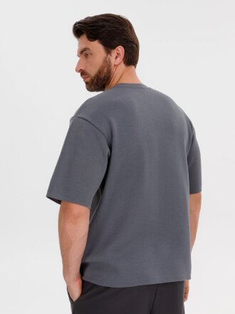 Джемпер с коротким рукавом Siluetti Volumica, серый Джемпер с коротким рукавом Siluetti Volumica, серый