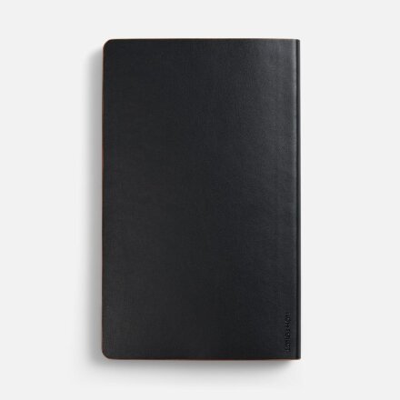 Ежедневник Trait, недатированный, черный с оранжевым Ежедневник Trait, недатированный, черный с оранжевым