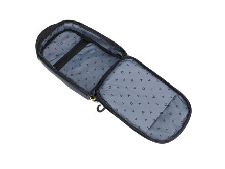 Рюкзак TORBER VOYAGE на одно плечо, серый, полиэстер 900D, 20х10х30 см, 5 л