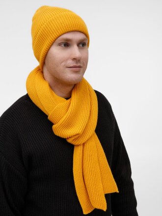 Шарф Nobilis Mono, желтый (медовый) Шарф Nobilis Mono, желтый (медовый)