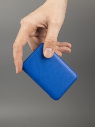 Внешний аккумулятор Uniscend Full Feel Type-C, 5000 мАч, синий Внешний аккумулятор Uniscend Full Feel Type-C, 5000 мАч, синий