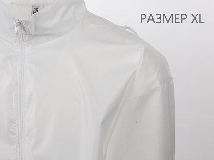 Ветровка Miami мужская с чехлом, белый Ветровка Miami мужская с чехлом, белый