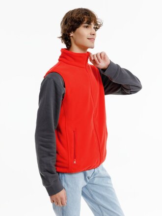 Жилет флисовый унисекс Nesse, красный Жилет флисовый унисекс Nesse, красный