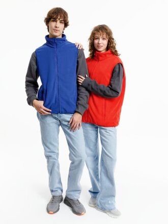 Жилет флисовый унисекс Nesse, красный Жилет флисовый унисекс Nesse, красный