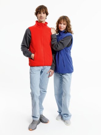 Жилет флисовый унисекс Nesse, красный Жилет флисовый унисекс Nesse, красный