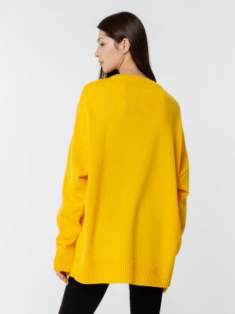 Джемпер оверсайз унисекс Stated в сумке, желтый Джемпер оверсайз унисекс Stated в сумке, желтый