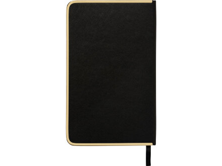 Набор: записная книжка, ручка William Lloyd , черный/золотистый Набор: записная книжка, ручка William Lloyd , черный/золотистый