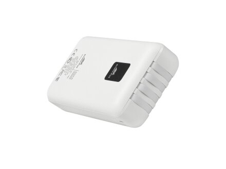 RIVACASE VA2220 (20000 мАч) внешний аккумулятор с дисплеем и встроенными кабелями, белый, 12/24 RIVACASE VA2220 (20000 мАч) внешний аккумулятор с дисплеем и встроенными кабелями, белый, 12/24