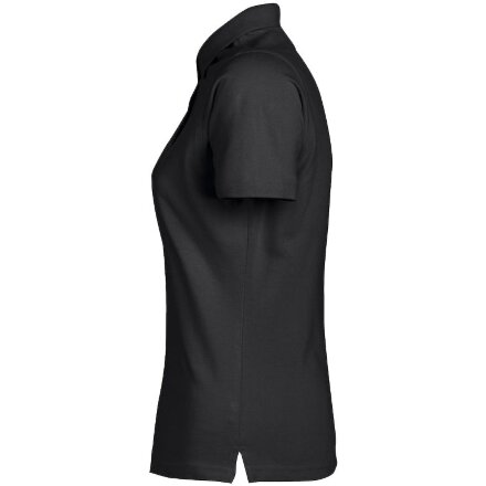 Рубашка поло женская Surf Lady, черная Рубашка поло женская Surf Lady, черная