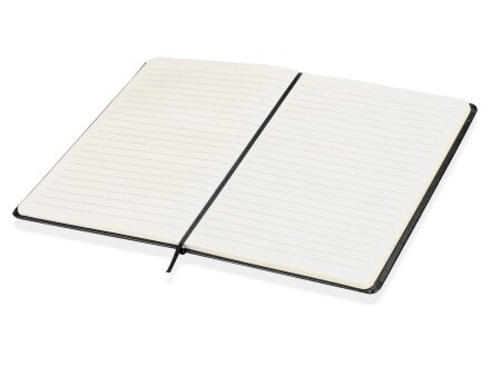 Блокнот в линейку формата А5, черный Блокнот в линейку формата А5, черный