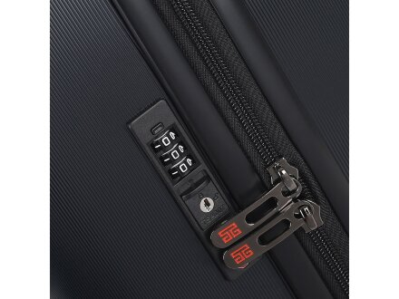 Чемодан Eberhart Craft маленький S поликарбонат черный 08C-009-420