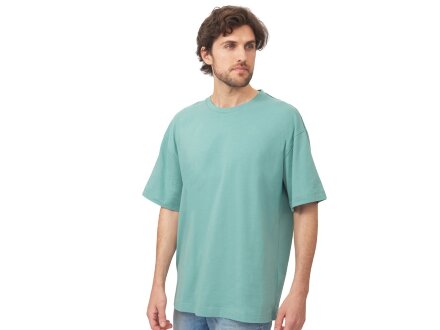 Футболка оверсайз Vienna унисекс , припылено-бирюзовый