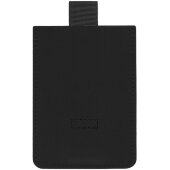 Футляр для карт Poppy с RFID-защитой, черный Футляр для карт Poppy с RFID-защитой, черный