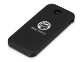 Внешний беспроводной аккумулятор с подсветкой лого Astro, 10000 mAh, черный Внешний беспроводной аккумулятор с подсветкой лого Astro, 10000 mAh, черный