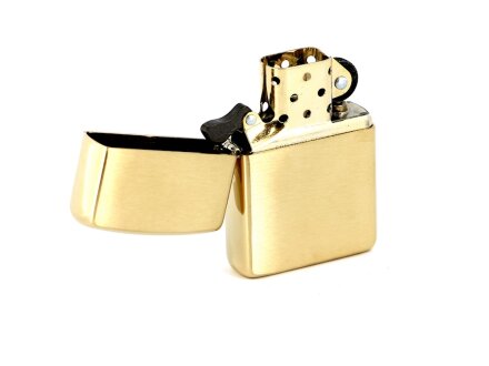 Зажигалка ZIPPO Armor™ с покрытием Brushed Brass, латунь/сталь, золотистая, матовая, 38x13x57 мм Зажигалка ZIPPO Armor™ с покрытием Brushed Brass, латунь/сталь, золотистая, матовая, 38x13x57 мм