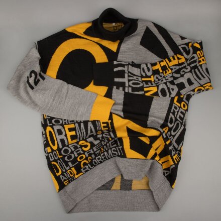 Свитер оверсайз на заказ Tricksy Net, полушерсть Свитер оверсайз на заказ Tricksy Net, полушерсть