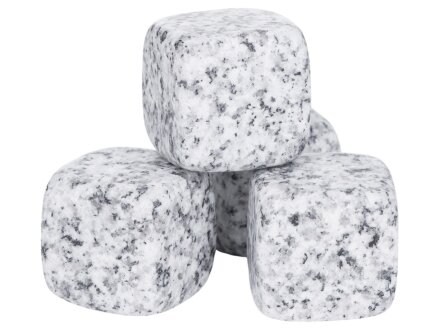 Камни для виски Gentleman в бархатном мешочке, 4 шт, серый Камни для виски Gentleman в бархатном мешочке, 4 шт, серый