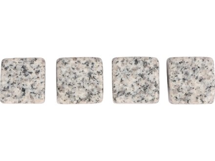 Камни для виски Gentleman в бархатном мешочке, 4 шт, серый Камни для виски Gentleman в бархатном мешочке, 4 шт, серый